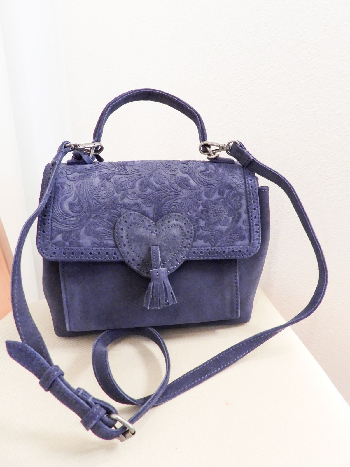 Handtasche blau